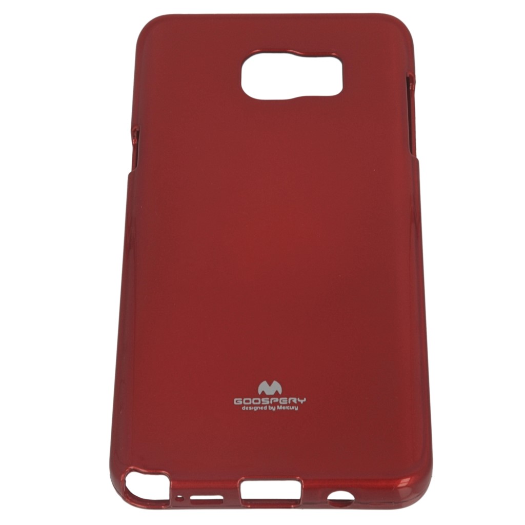 Pokrowiec etui silikonowe Mercury JELLY CASE czerwone SAMSUNG Galaxy Note 5 / 9