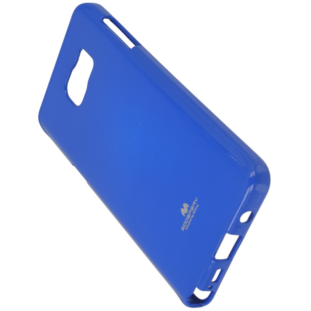 Pokrowiec etui silikonowe Mercury JELLY CASE niebieskie SAMSUNG Galaxy Note 5 / 7