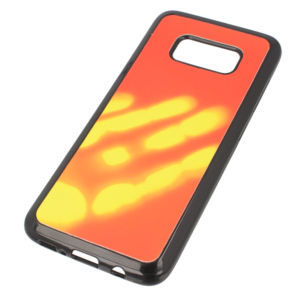 Pokrowiec etui silikonowe Termiczne czerwone SAMSUNG Galaxy S8