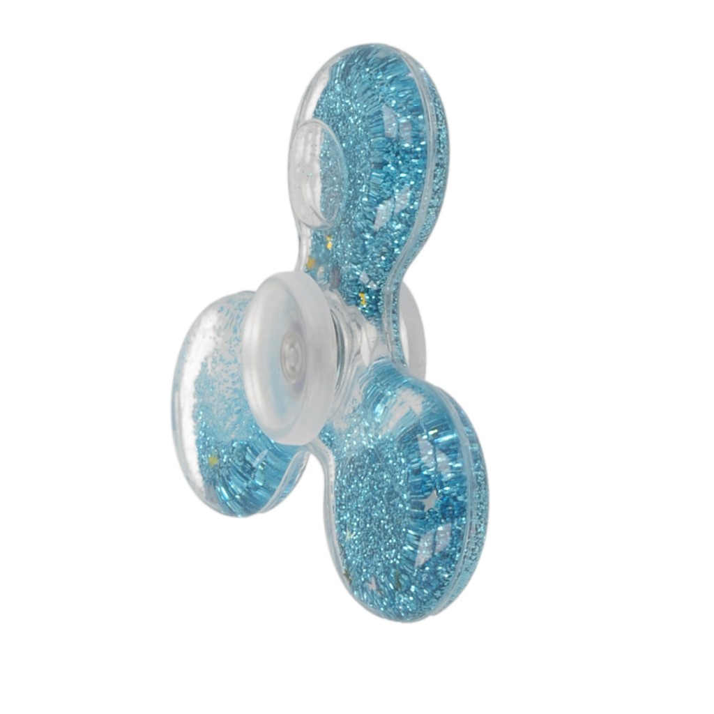 Spinner Liquid niebieski / 3