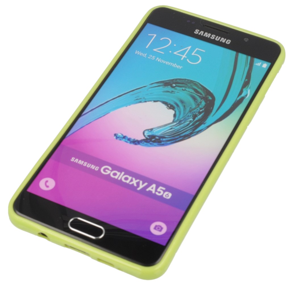 Pokrowiec etui CANDY CASE slim limonka SAMSUNG Galaxy A5 (2016) / 3
