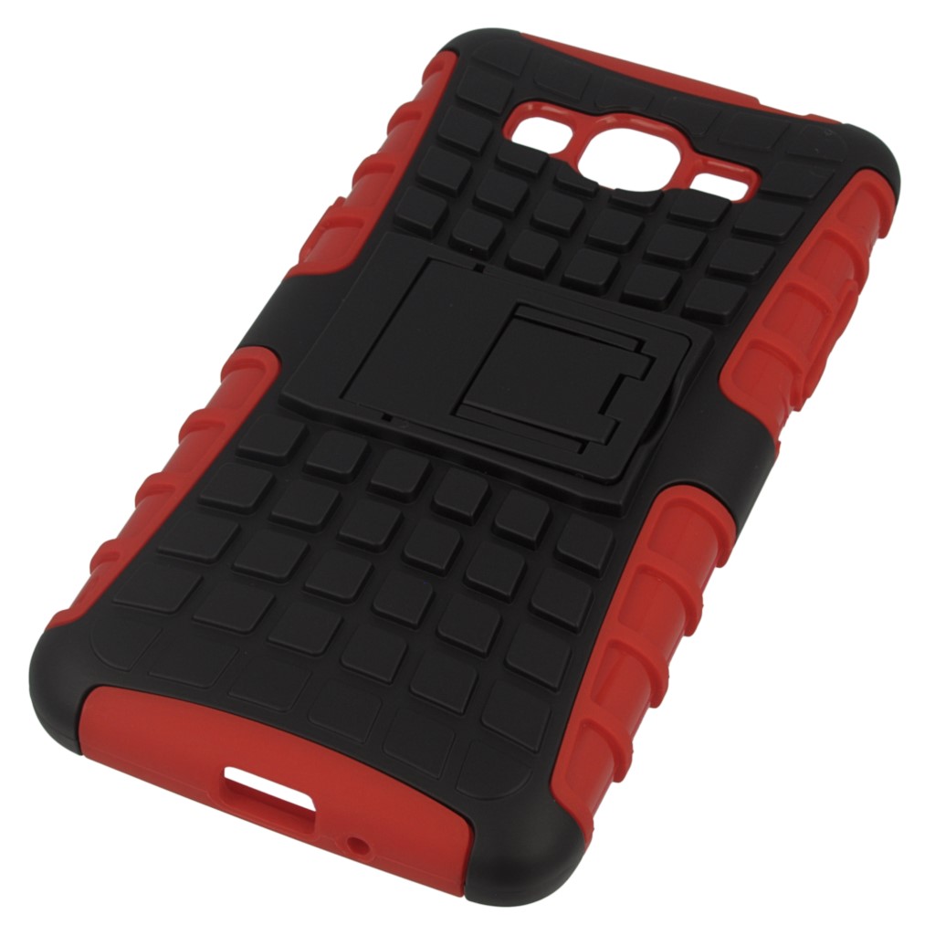 Pokrowiec etui pancerne Hybrid Case czerwony NOKIA Lumia 930