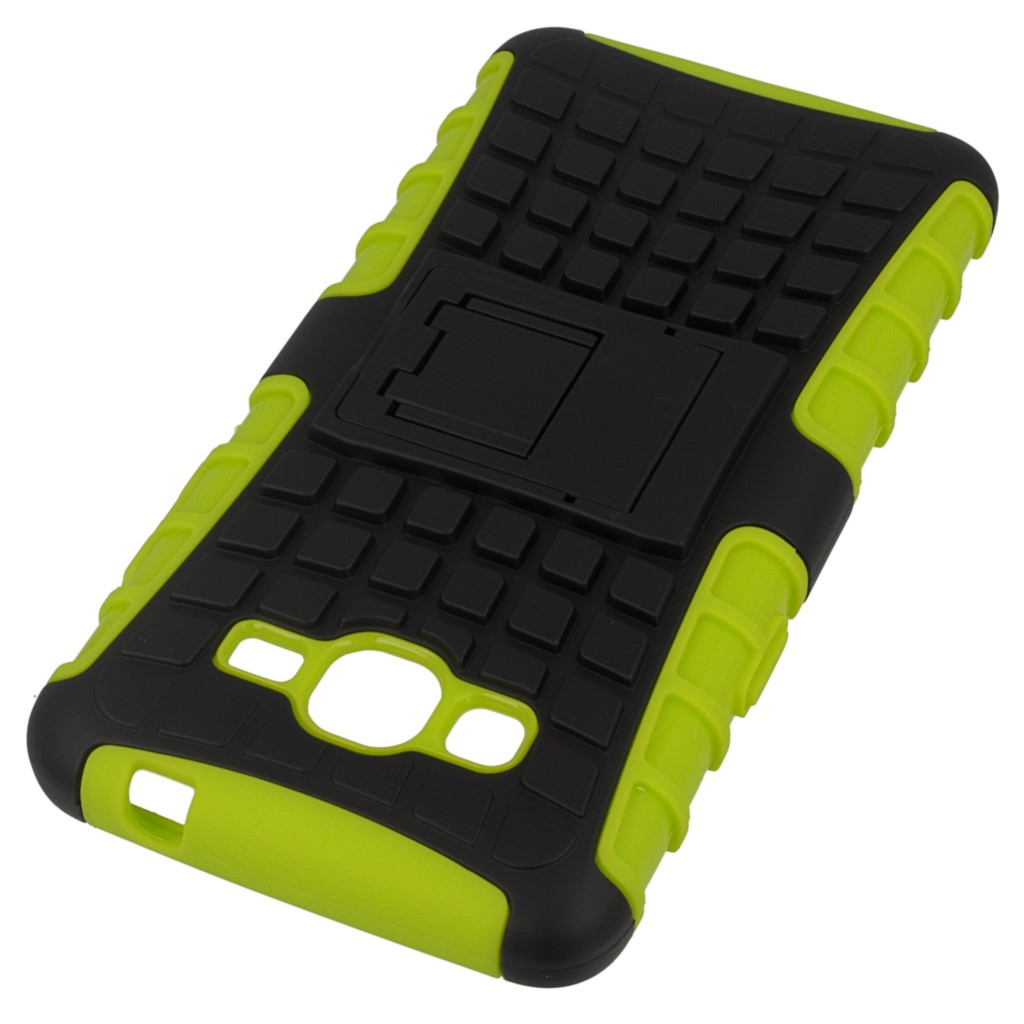 Pokrowiec etui pancerne Hybrid Case zielony NOKIA Lumia 930 / 2
