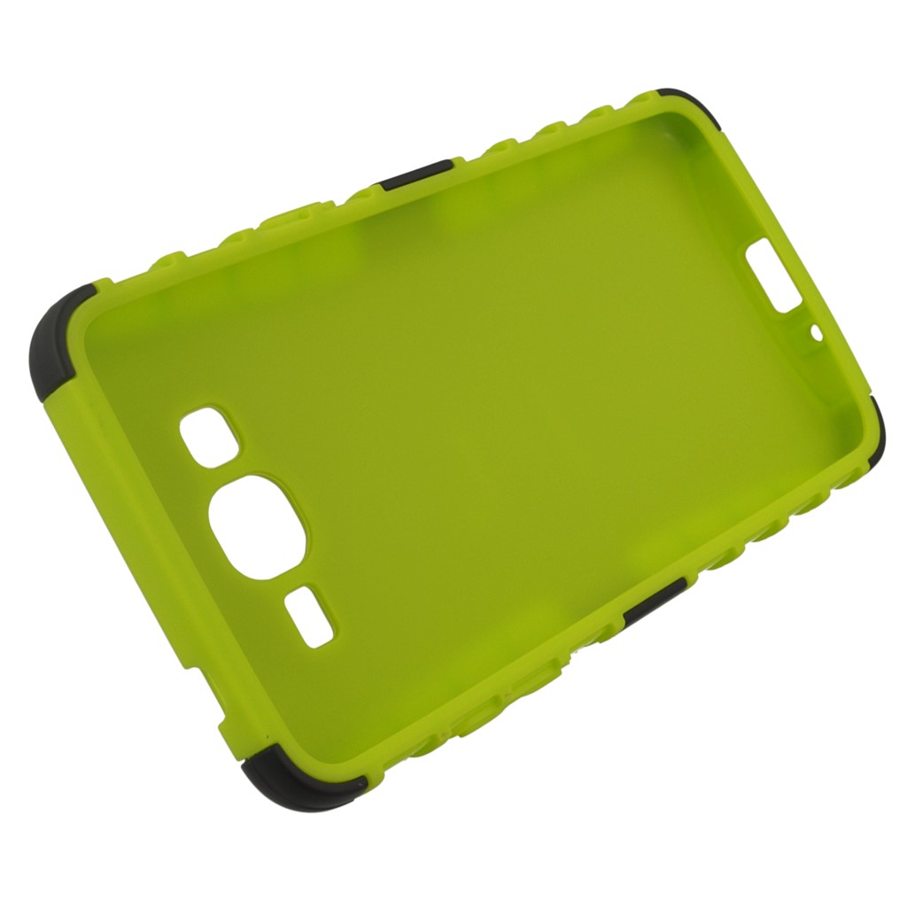 Pokrowiec etui pancerne Hybrid Case zielony Microsoft Lumia 430 Dual SIM / 10