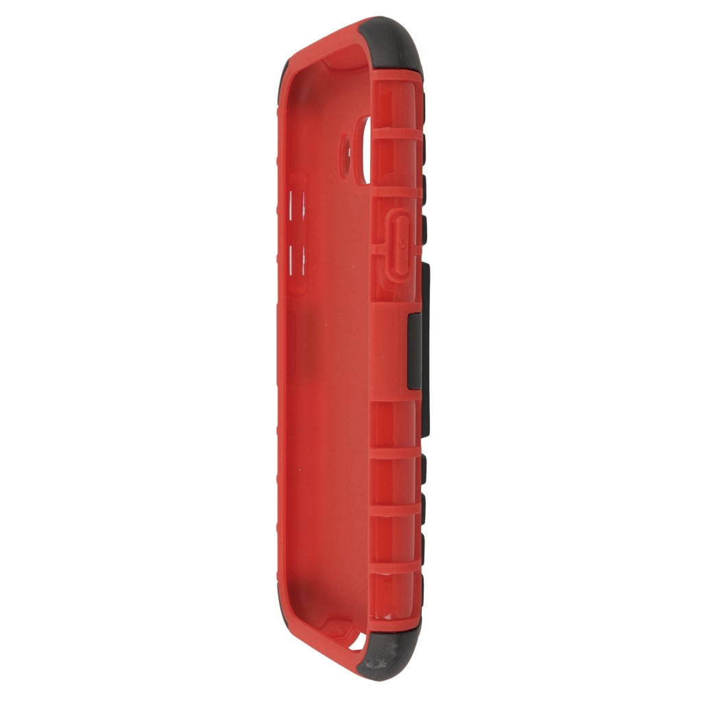 Pokrowiec etui pancerne Hybrid Case czerwony SAMSUNG Galaxy J1 / 6