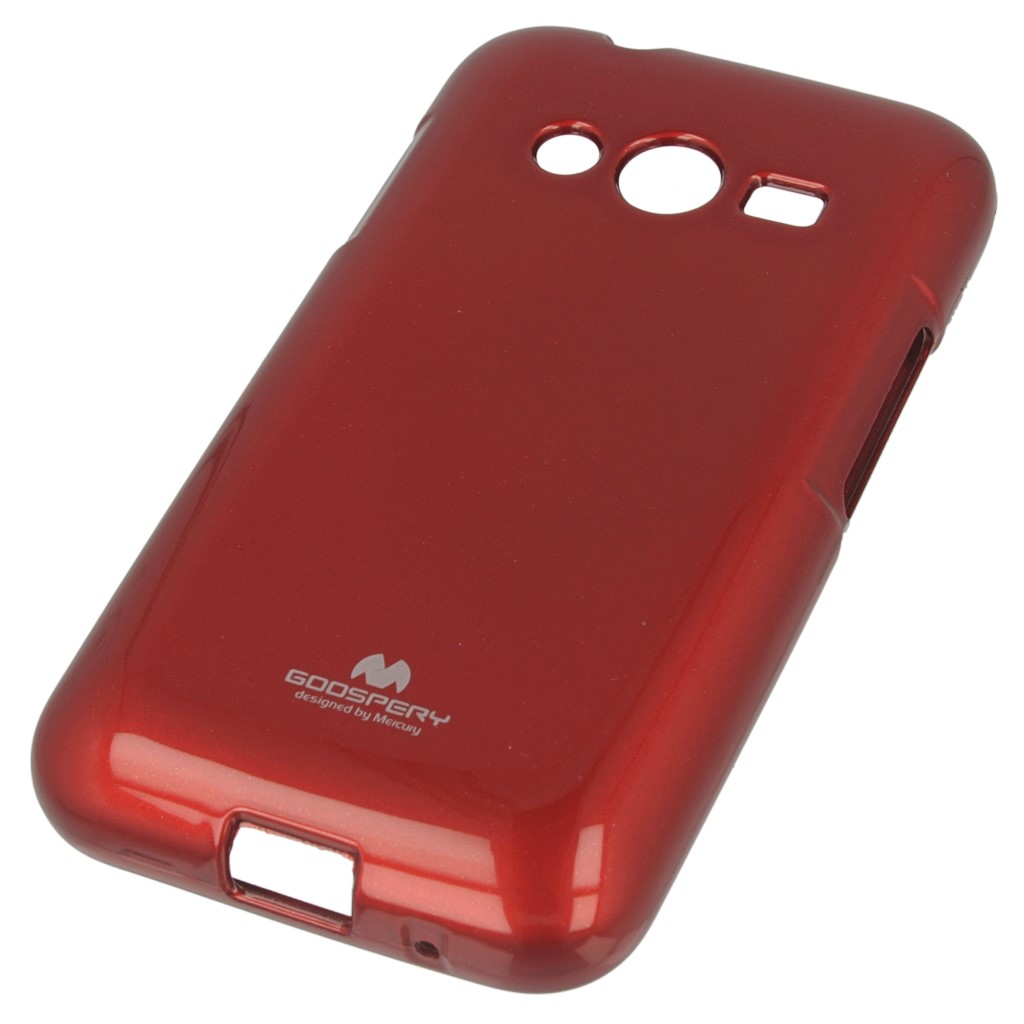 Pokrowiec etui silikonowe Mercury JELLY CASE czerwone myPhone X Pro