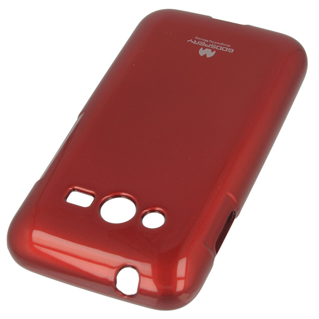Pokrowiec etui silikonowe Mercury JELLY CASE czerwone myPhone X Pro / 2