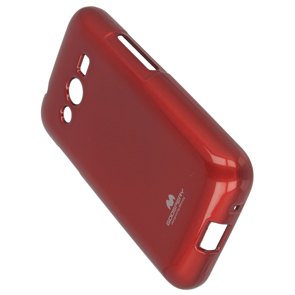 Pokrowiec etui silikonowe Mercury JELLY CASE czerwone Xiaomi Redmi 4 / 7