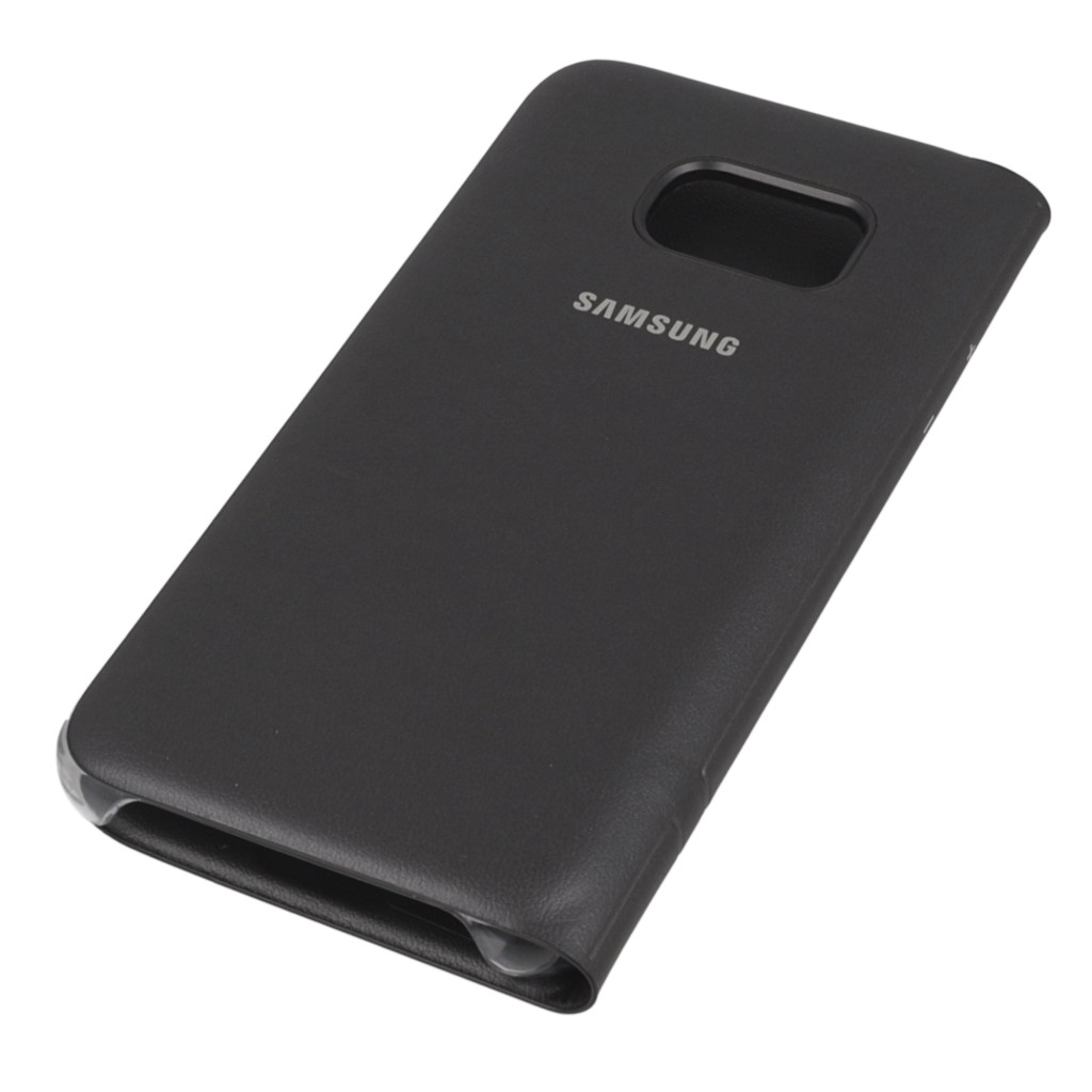 Pokrowiec etui Clear View Cover EF-ZG930CB  czarny SAMSUNG Galaxy S7 / 4