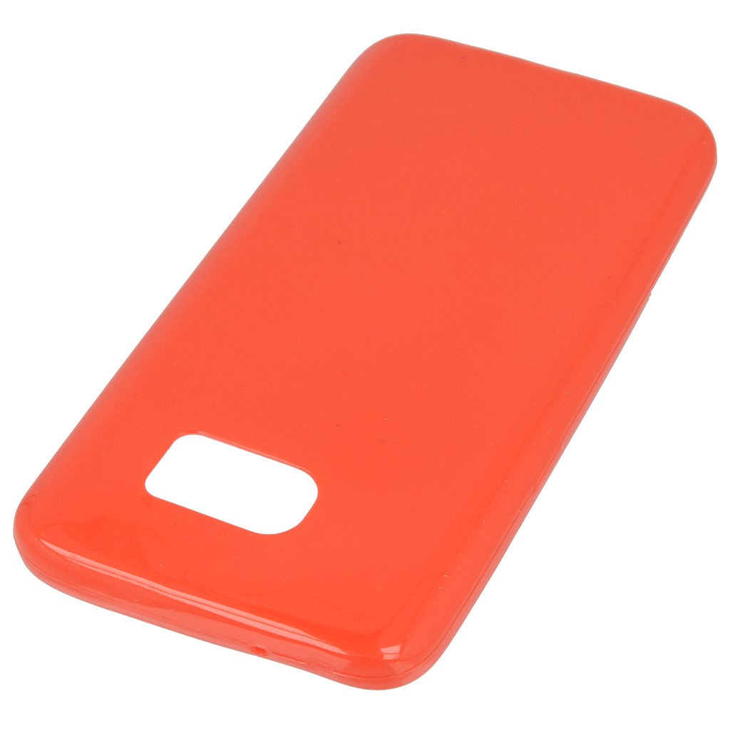 Pokrowiec etui CANDY CASE slim czerwony SAMSUNG Galaxy S7 / 2