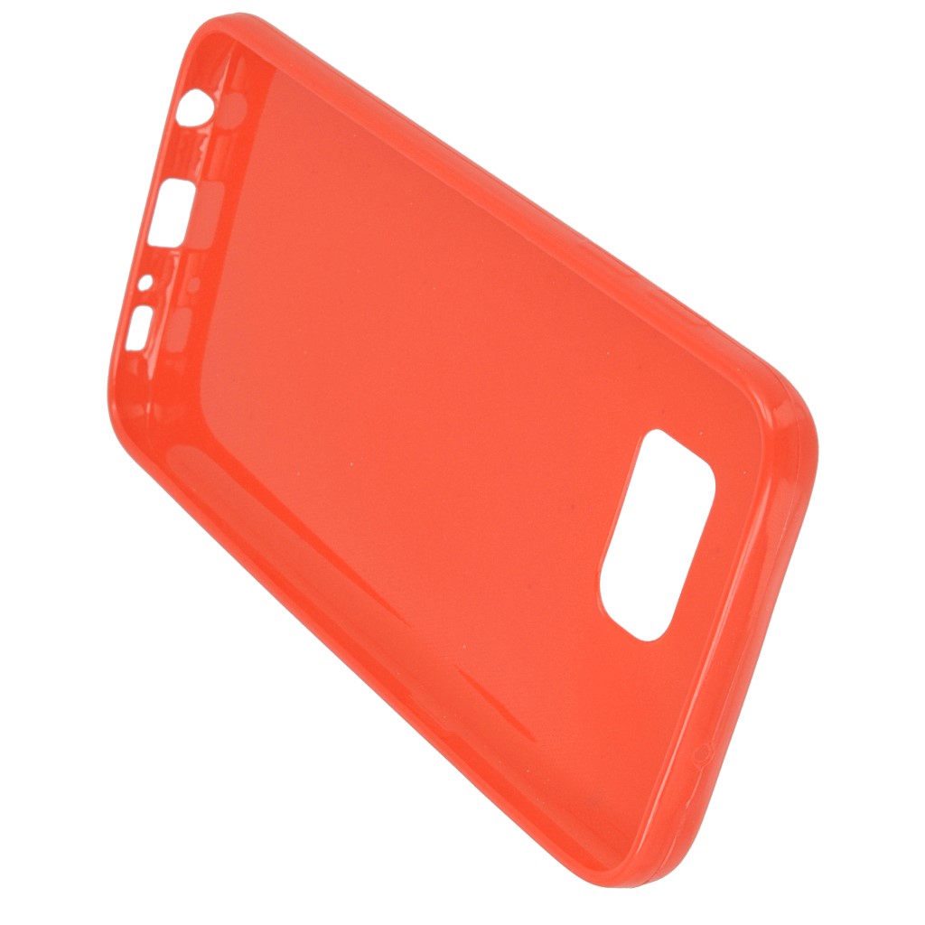 Pokrowiec etui CANDY CASE slim czerwony SAMSUNG Galaxy S7 Edge / 4