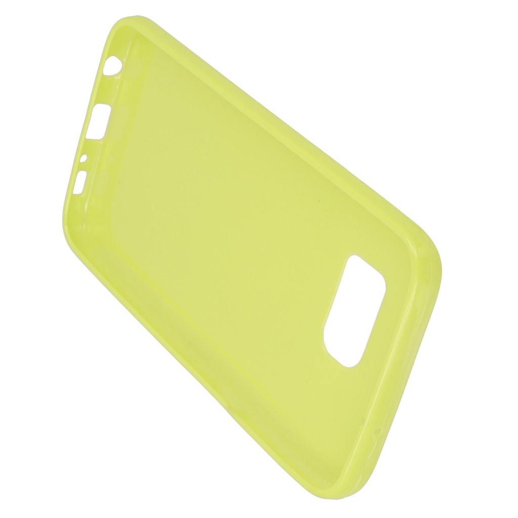 Pokrowiec etui CANDY CASE slim limonka SAMSUNG Galaxy S7 Edge / 5