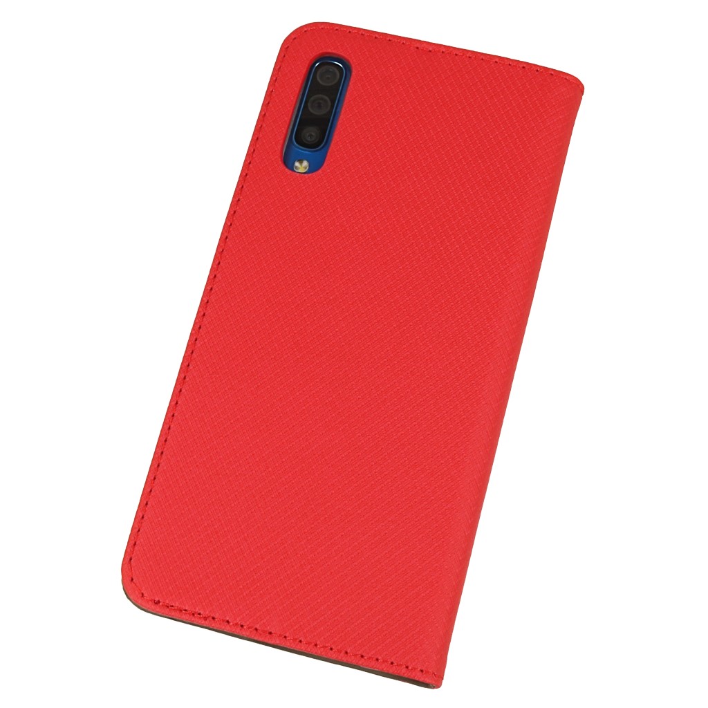 Pokrowiec etui z klapk Magnet Book czerwone SAMSUNG Galaxy A50 / 9