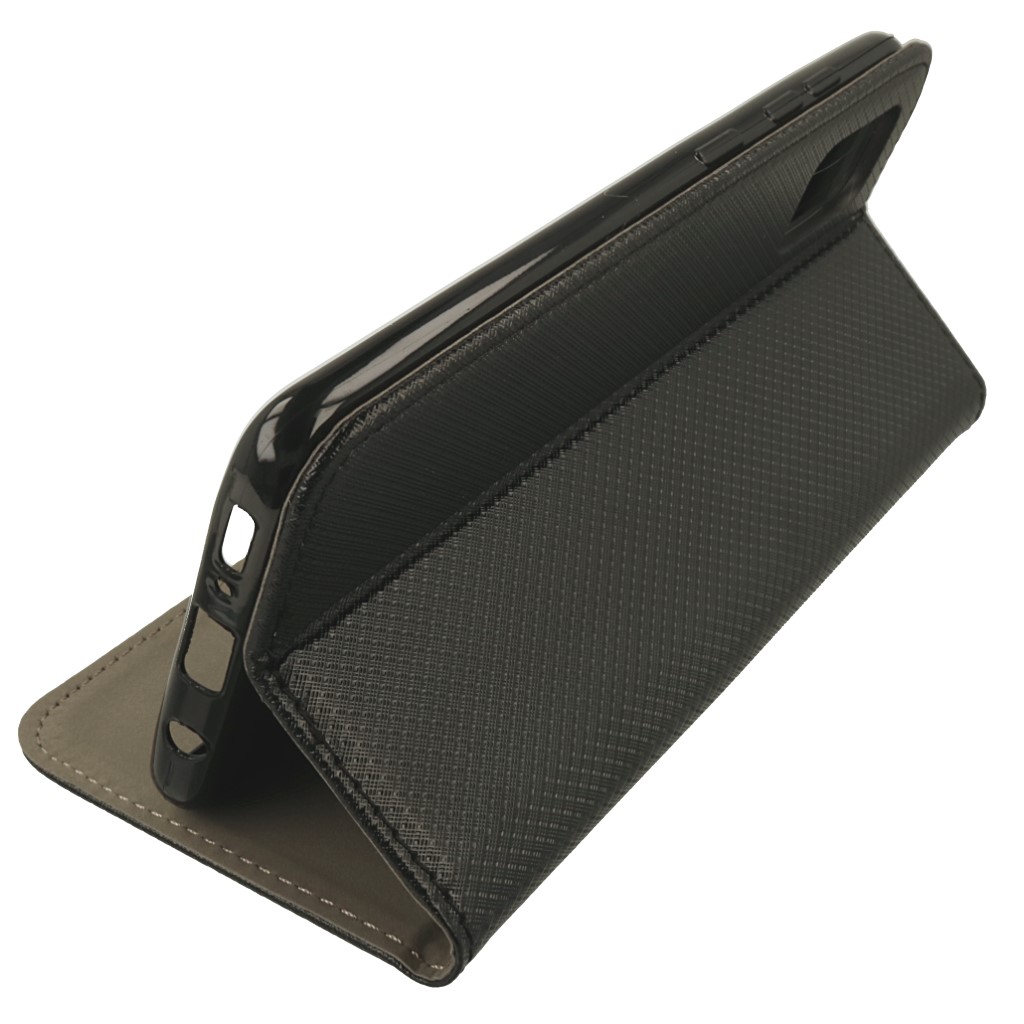 Pokrowiec etui z klapk Magnet Book czarne SAMSUNG Galaxy A51 / 5