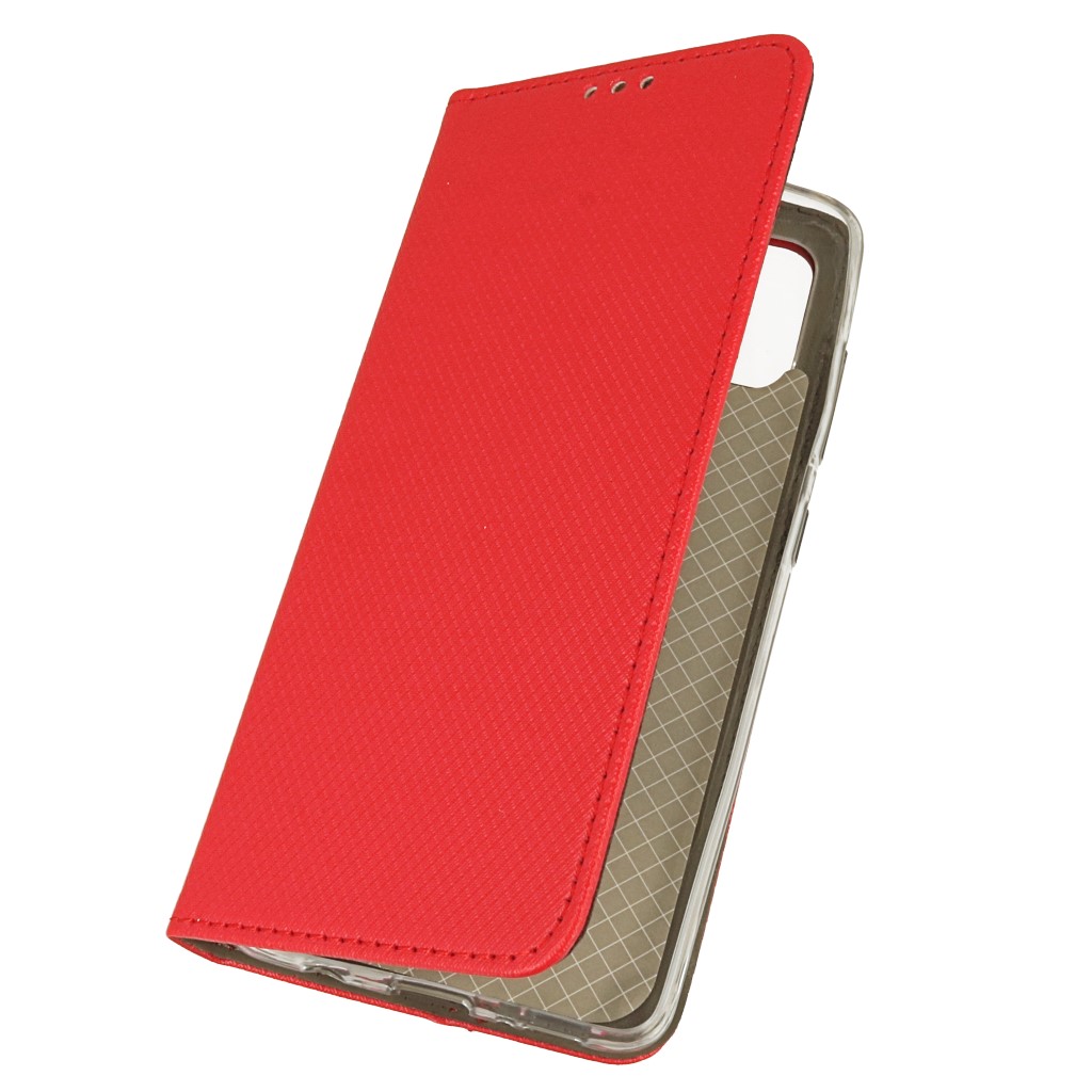 Pokrowiec etui z klapk Magnet Book czerwone SAMSUNG Galaxy A51 / 2