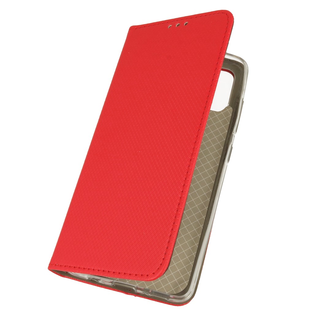 Pokrowiec etui z klapk Magnet Book czerwone SAMSUNG GALAXY A71 / 2