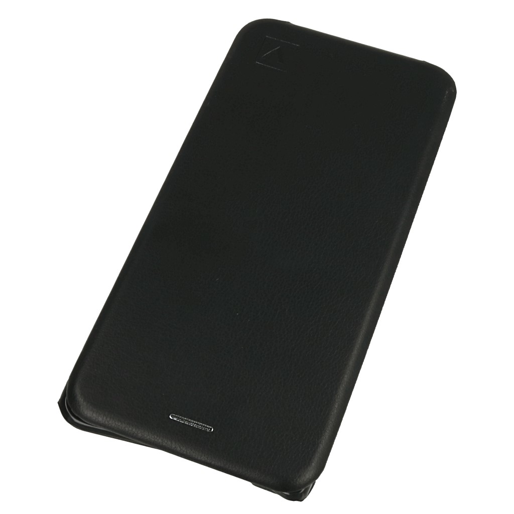 Pokrowiec z klapk Flexi Vennus Elegance czarne SAMSUNG Galaxy A80 / 2