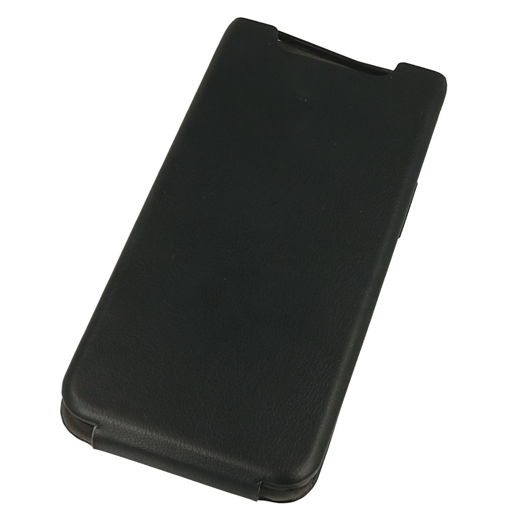 Pokrowiec z klapk Flexi Vennus Elegance czarne SAMSUNG Galaxy A80 / 3