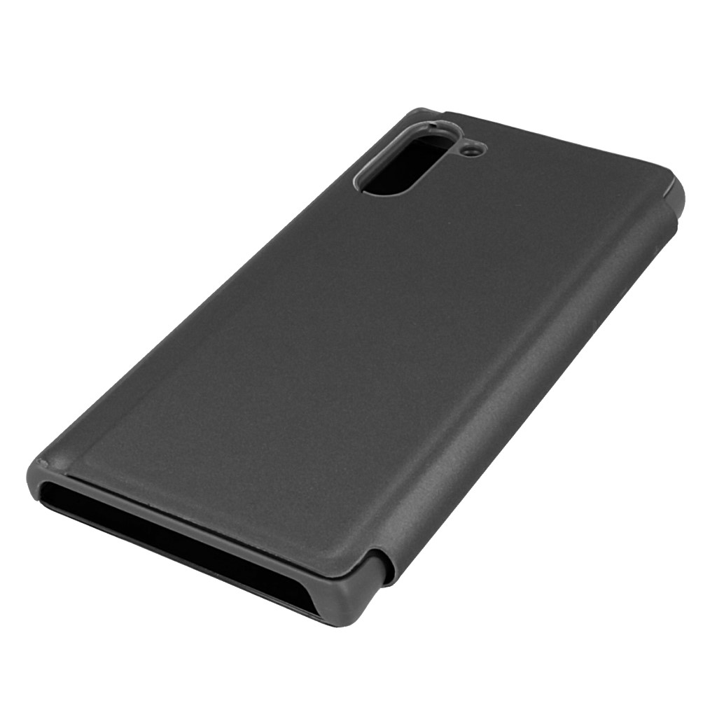 Pokrowiec etui Inteligentne Clear View czarne SAMSUNG Galaxy Note 10 / 4