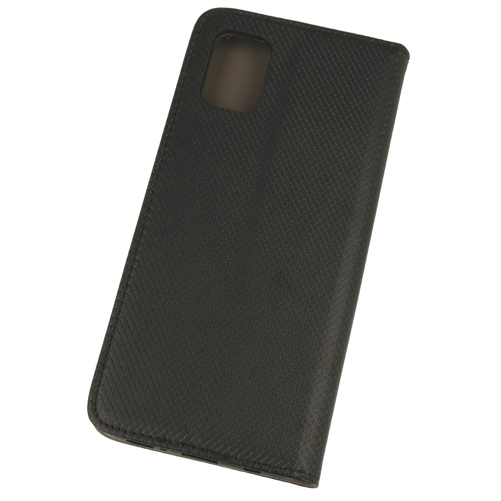 Pokrowiec etui z klapk Magnet Book czarne SAMSUNG Galaxy Note 10 Lite / 4