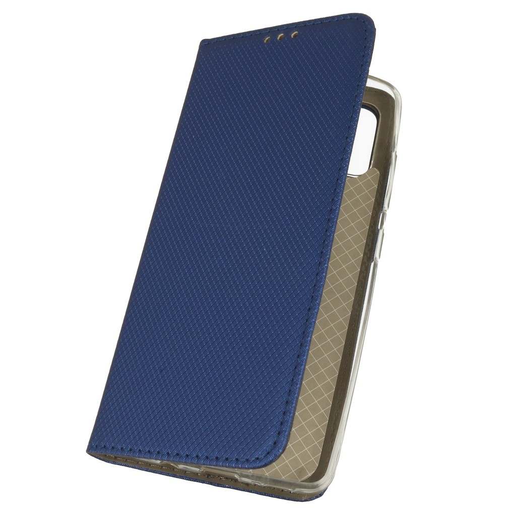 Pokrowiec etui z klapk Magnet Book granatowe SAMSUNG Galaxy Note 10 Lite / 2