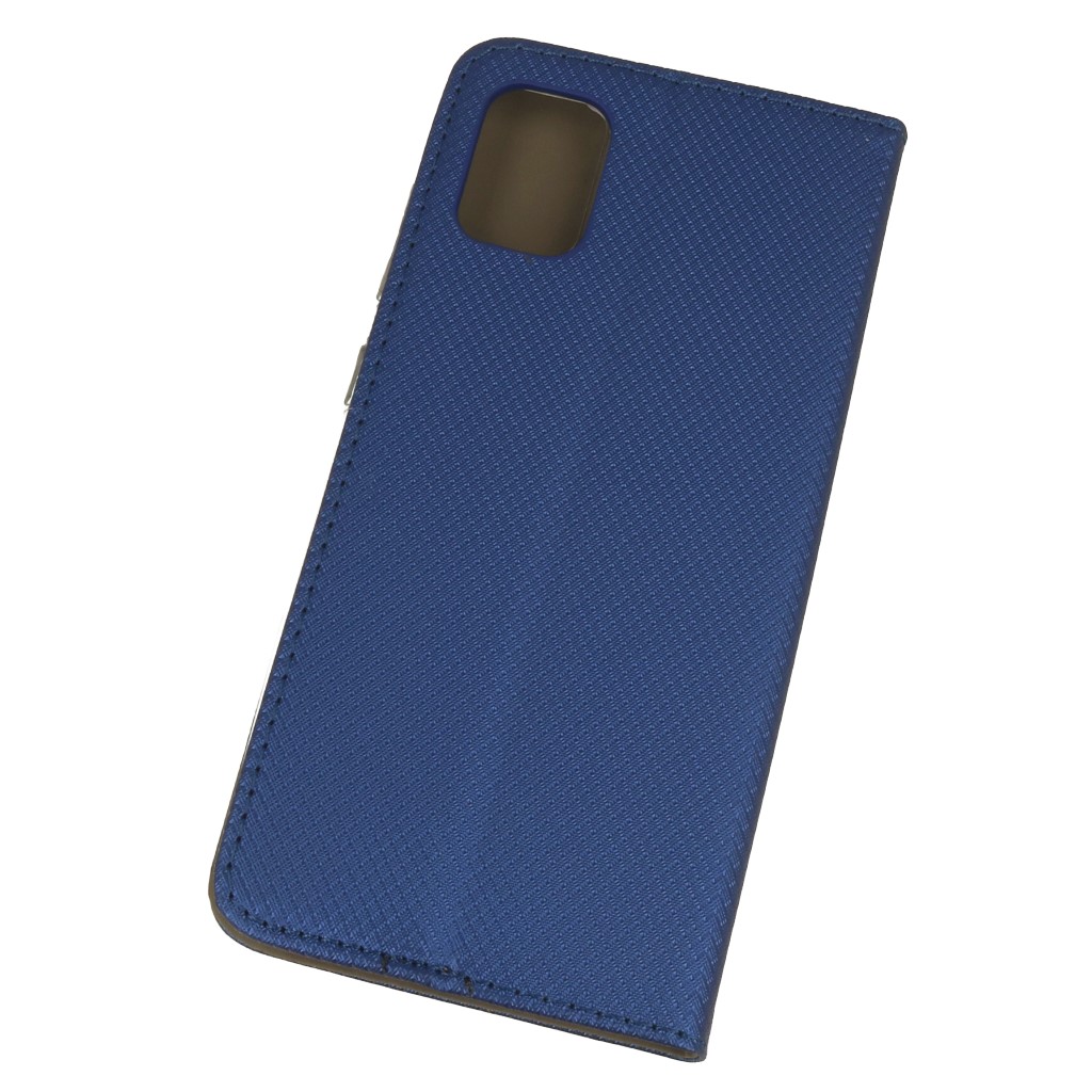 Pokrowiec etui z klapk Magnet Book granatowe SAMSUNG Galaxy Note 10 Lite / 4