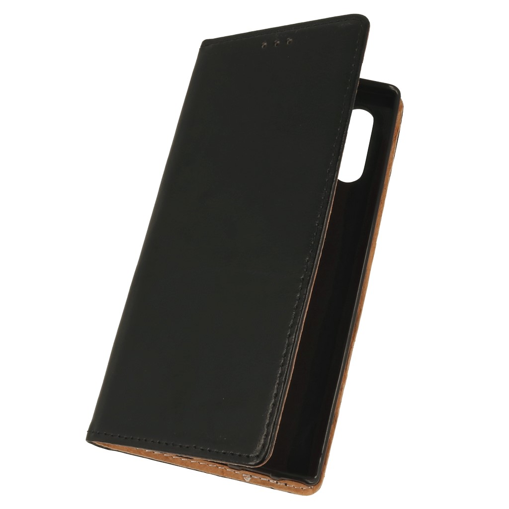 Pokrowiec etui skrzane Flexi Book Special czarne SAMSUNG Galaxy Note 10