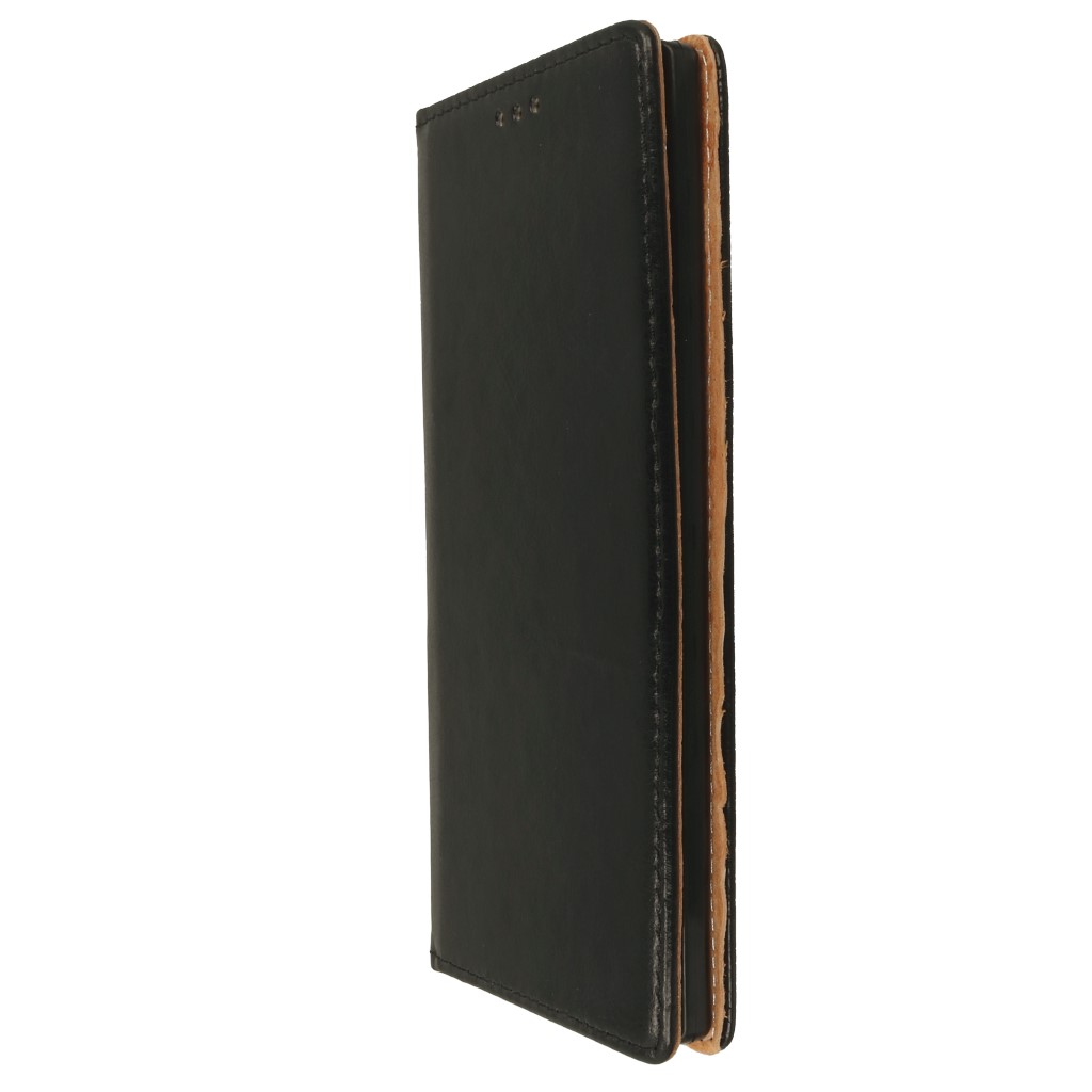 Pokrowiec etui skrzane Flexi Book Special czarne SAMSUNG Galaxy Note 10 / 7
