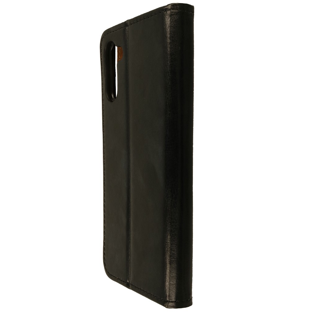 Pokrowiec etui skrzane Flexi Book Special czarne SAMSUNG Galaxy Note 10 / 8