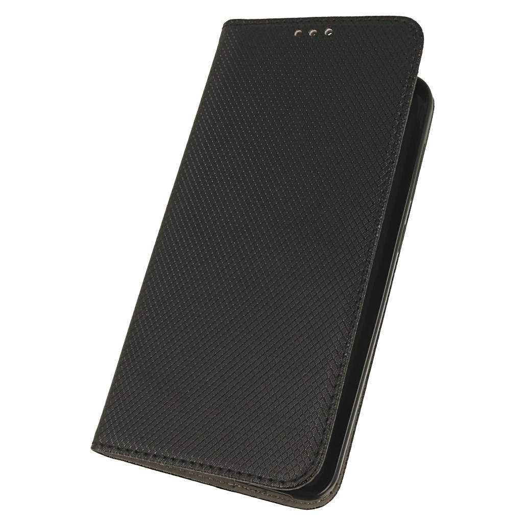 Pokrowiec etui z klapk Magnet Book czarne SAMSUNG Galaxy A30