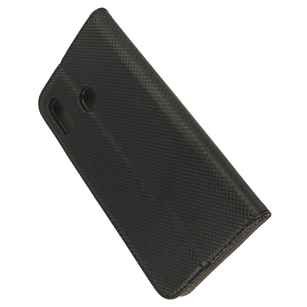 Pokrowiec etui z klapk Magnet Book czarne SAMSUNG Galaxy A30 / 5