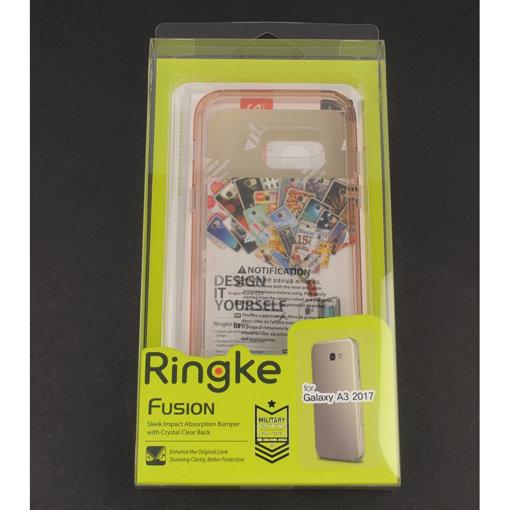 Pokrowiec etui Ringke Fusion Rose Gold Xiaomi Mi 5 / 9