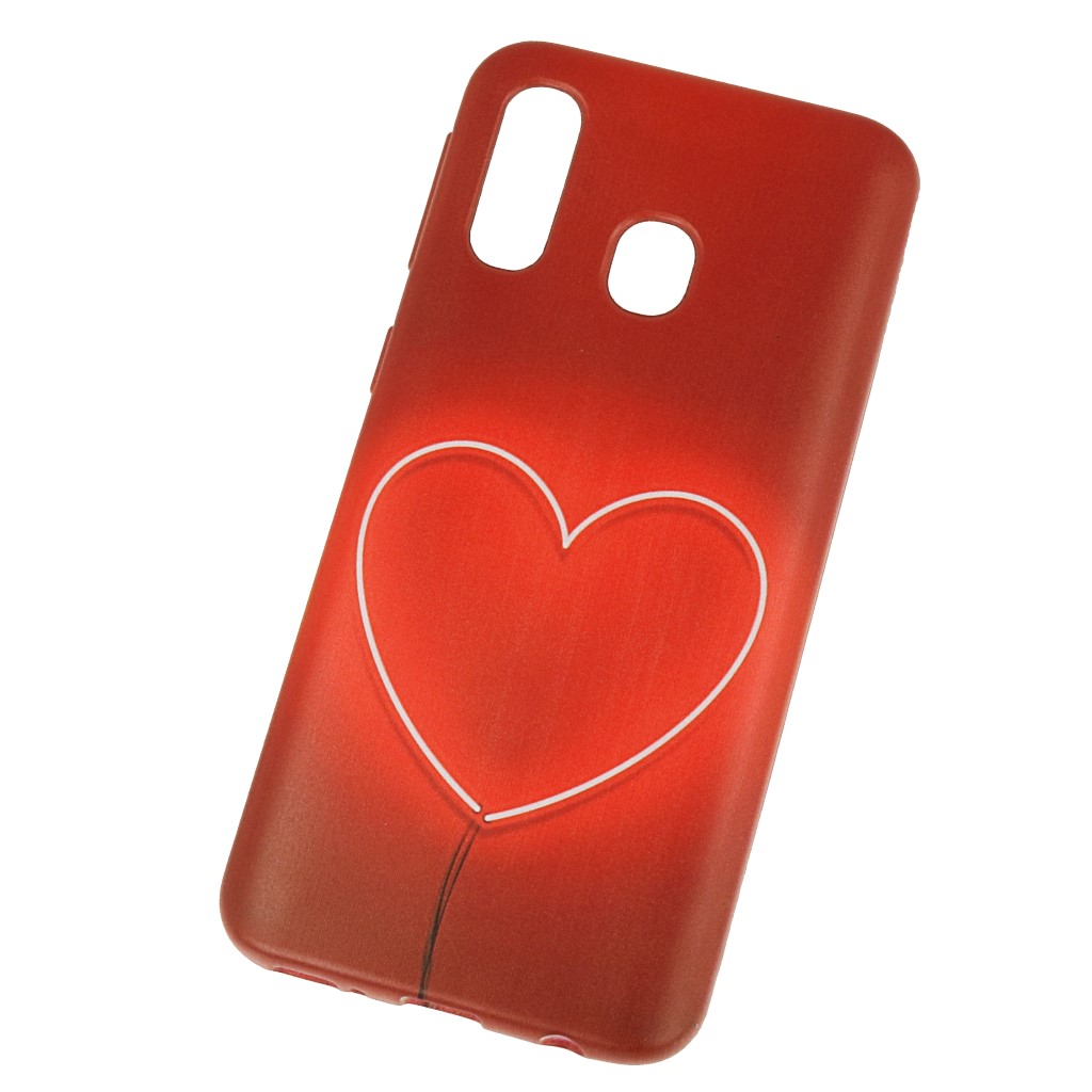 Pokrowiec etui silikonowe wzr Neonowe serce Xiaomi Redmi 12C