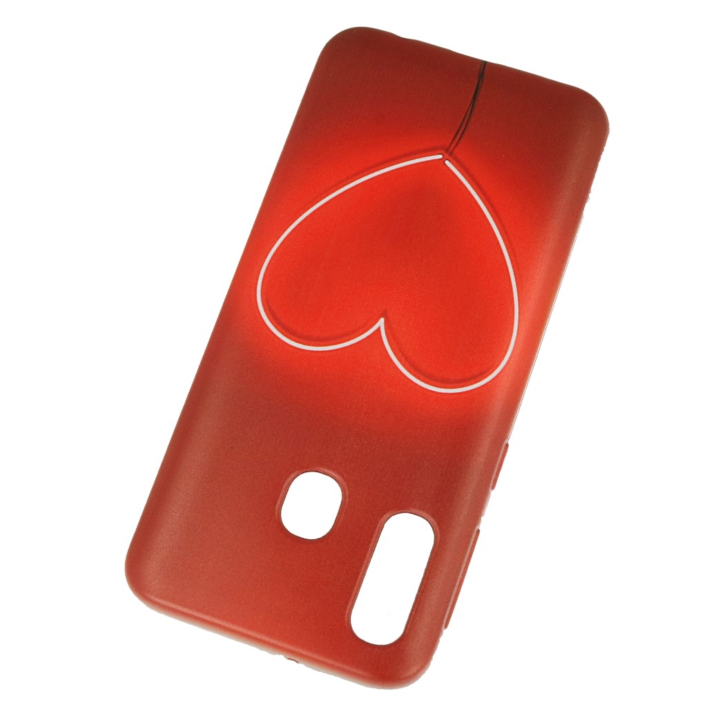 Pokrowiec etui silikonowe wzr Neonowe serce Xiaomi Mi 9T Pro / 2