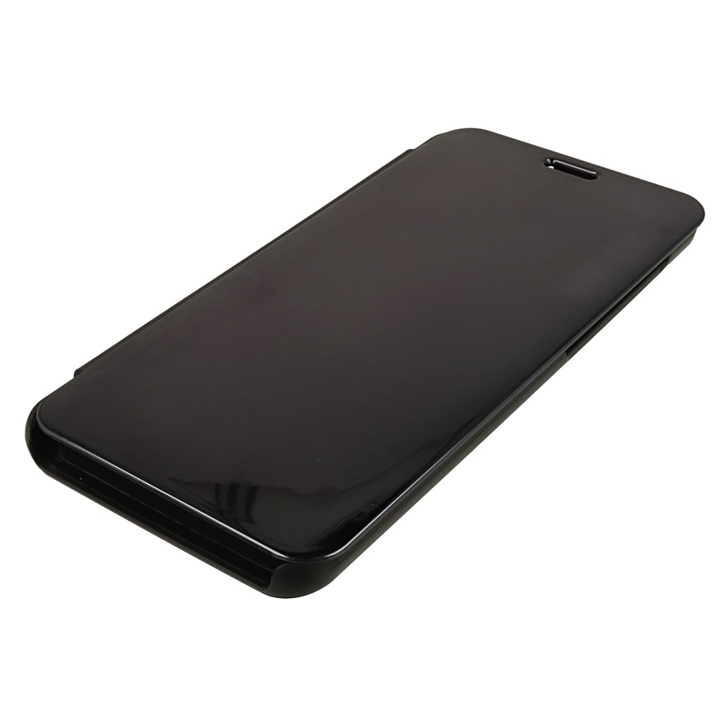 Pokrowiec etui Inteligentne Clear View czarne SAMSUNG Galaxy A50 / 2
