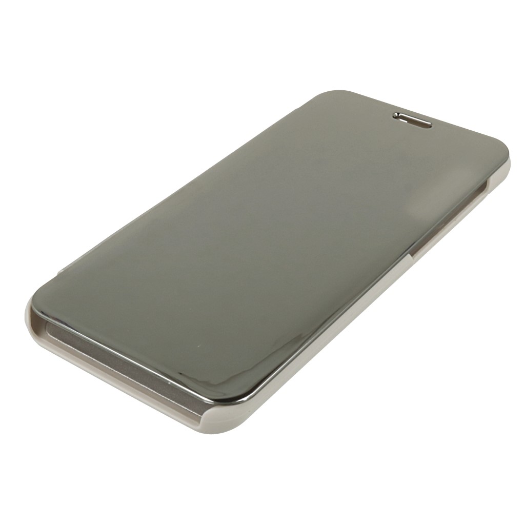 Pokrowiec etui Inteligentne Clear View srebrne SAMSUNG Galaxy A50 / 2