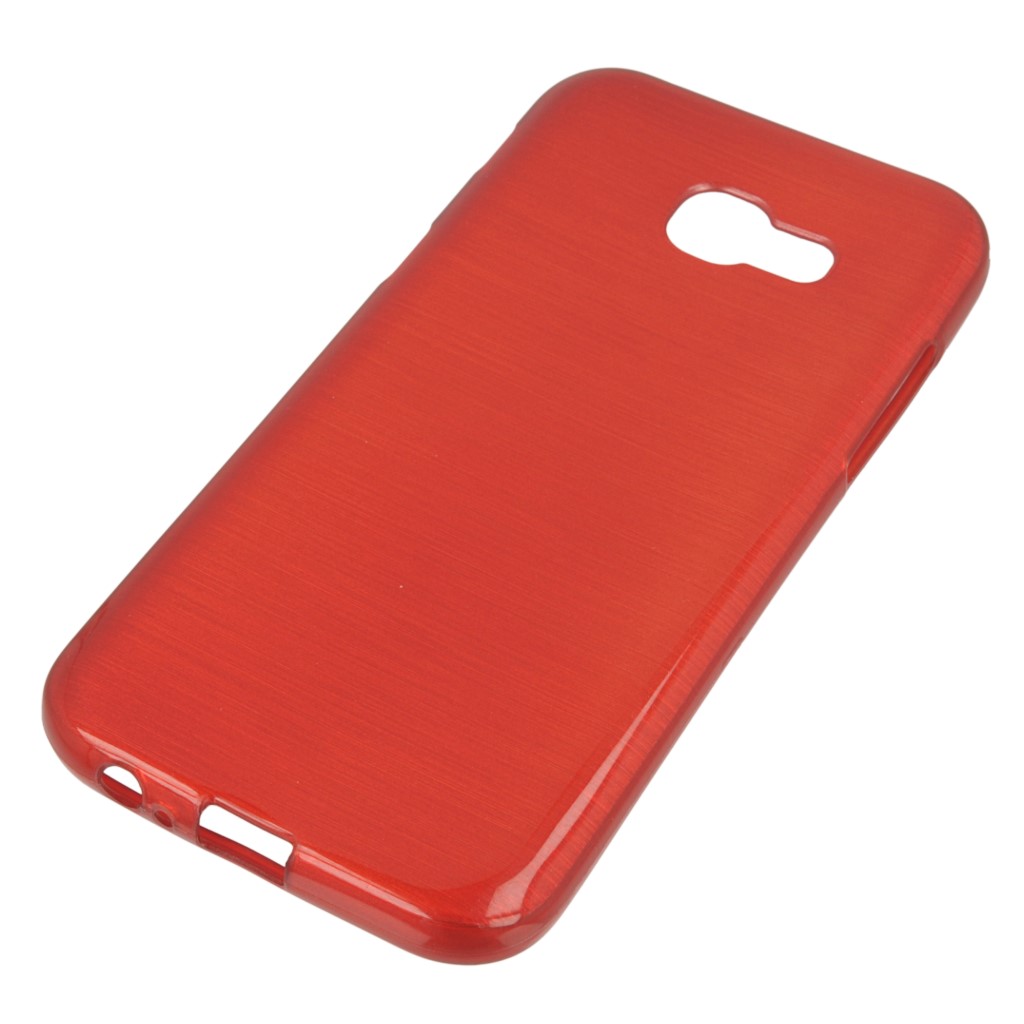 Pokrowiec etui silikonowe Jelly Cover czerwone SAMSUNG Galaxy A5 (2017)