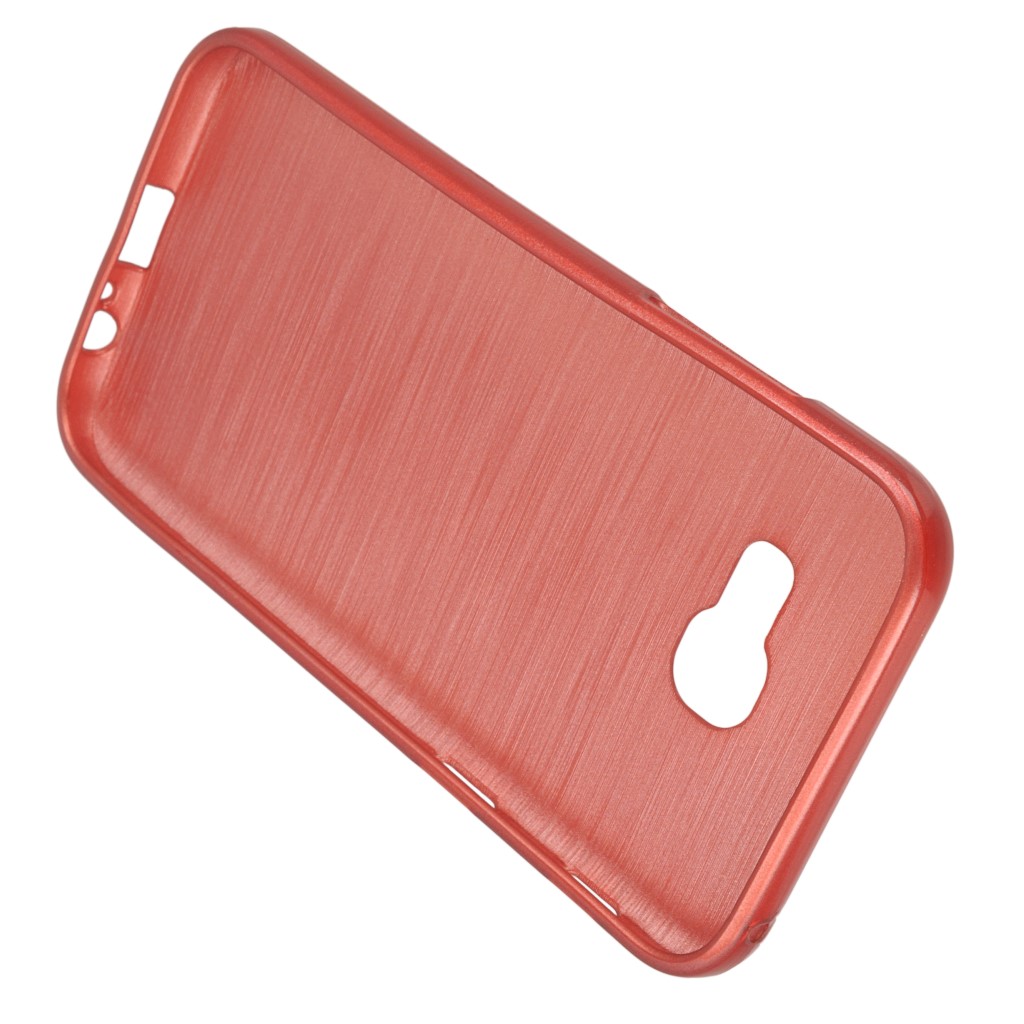 Pokrowiec etui silikonowe Jelly Cover czerwone SAMSUNG Galaxy A5 (2017) / 4