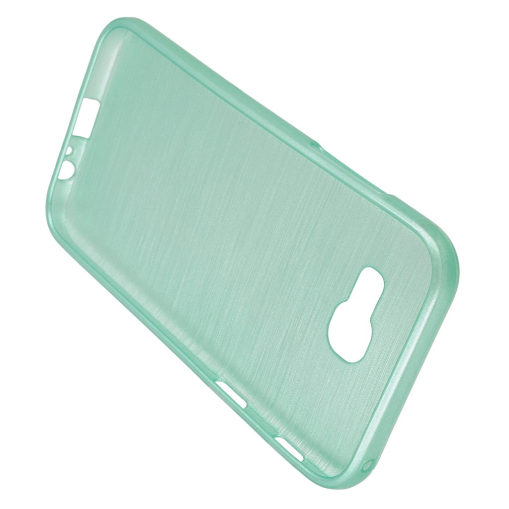Pokrowiec etui silikonowe Jelly Cover zielone SAMSUNG Galaxy A5 (2017) / 4