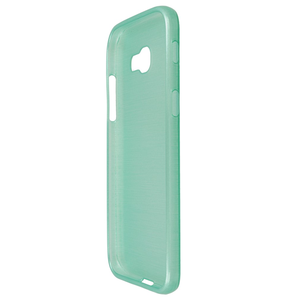 Pokrowiec etui silikonowe Jelly Cover zielone SAMSUNG Galaxy A5 (2017) / 7