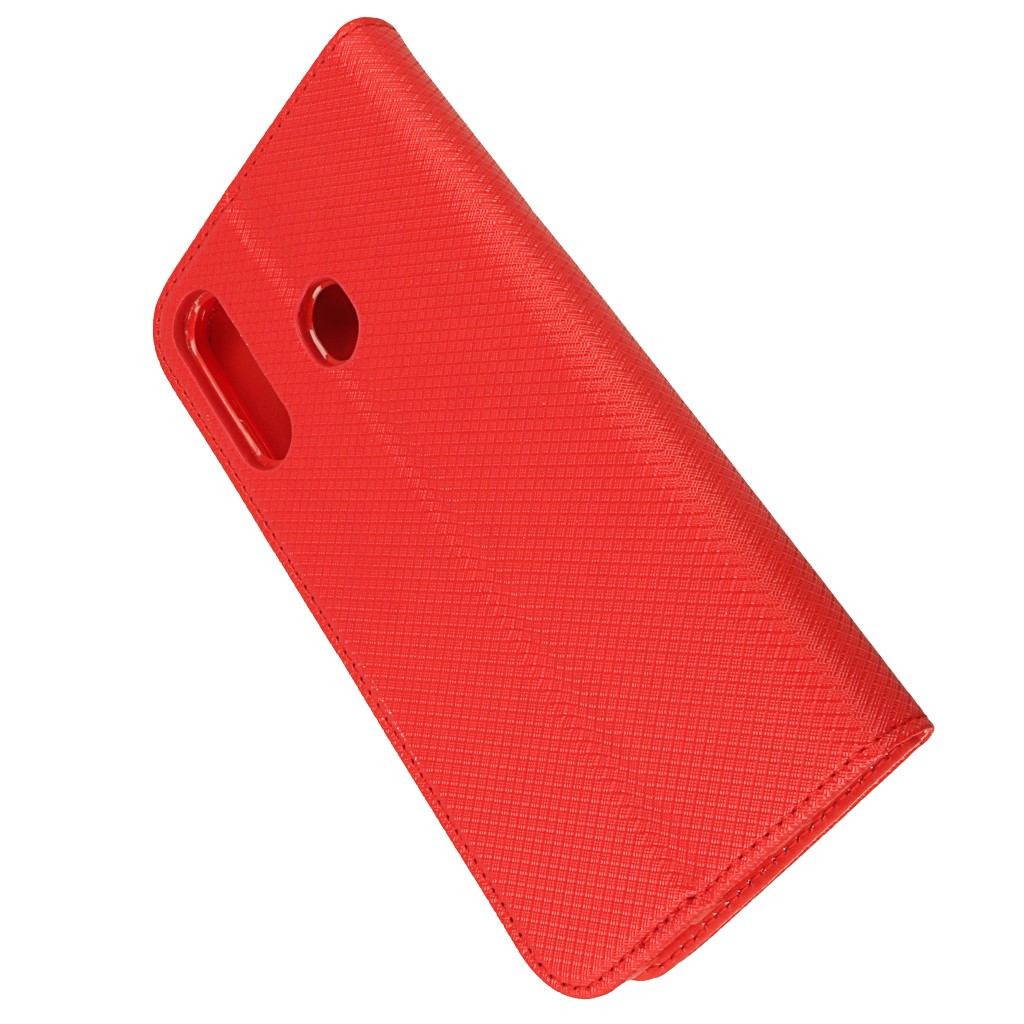 Pokrowiec etui z klapk Magnet Book czerwone SAMSUNG Galaxy A60 / 5