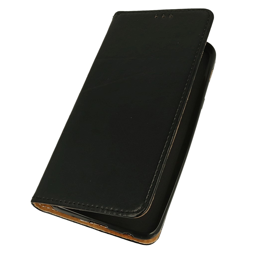 Pokrowiec etui skrzane Flexi Book Special czarne SAMSUNG Galaxy A6+