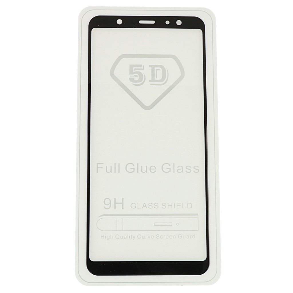 Szko hartowane 5D na cay ekran czarne SAMSUNG Galaxy A6+