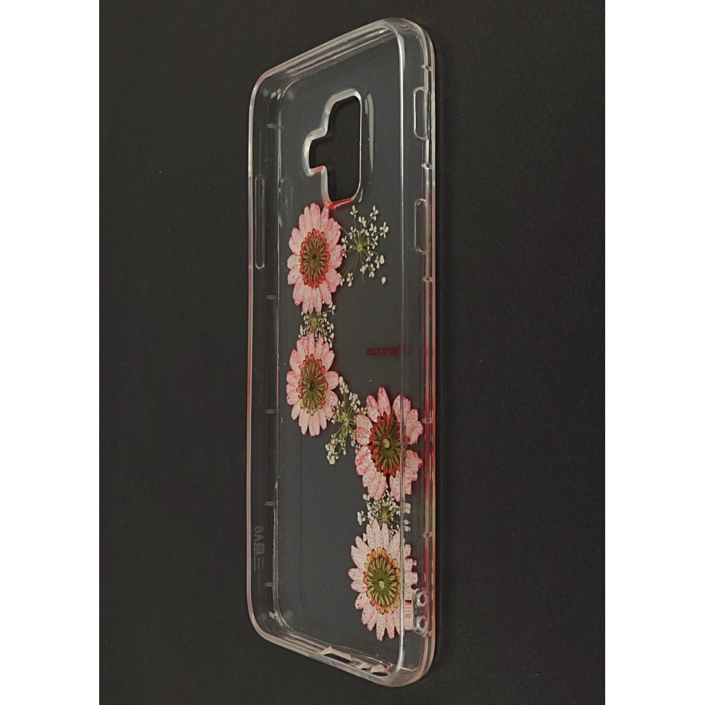 Pokrowiec etui back case Real Flower Flora SAMSUNG Galaxy A6 2018 / 6