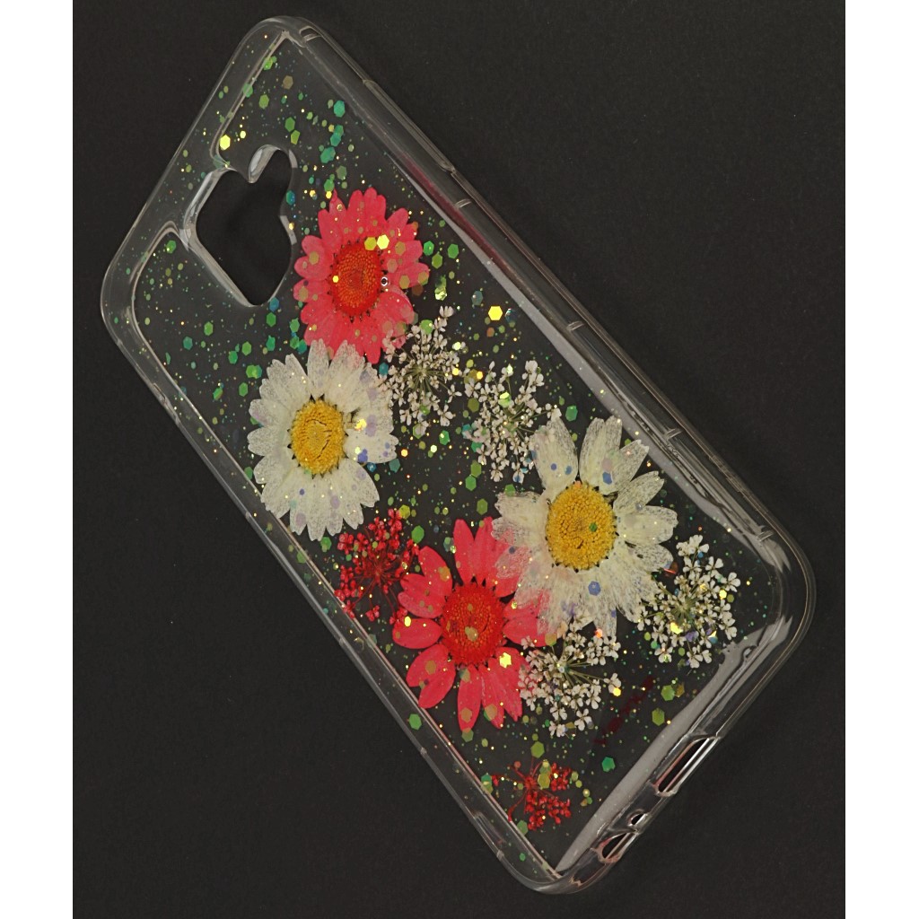 Pokrowiec etui back case Real Flower Stella SAMSUNG Galaxy A6 / 3