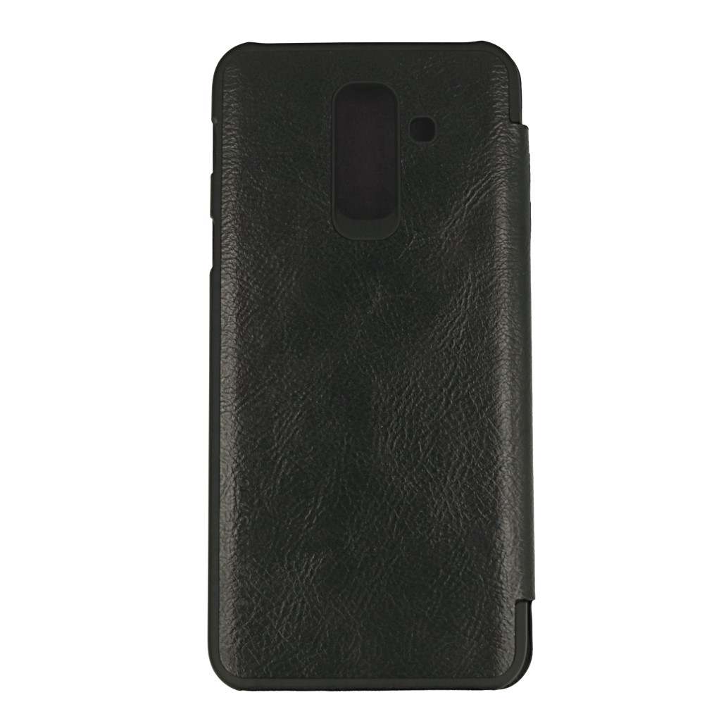 Pokrowiec etui skrzane NILLKIN Qin czarne SAMSUNG Galaxy A6+ 2018 / 5