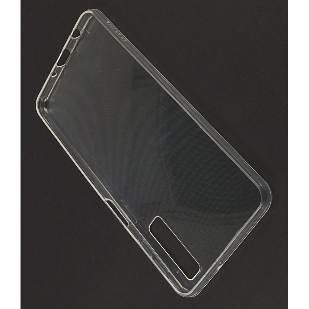 Pokrowiec silikonowe etui Back Case przeroczyste SAMSUNG Galaxy A7 2018 / 3