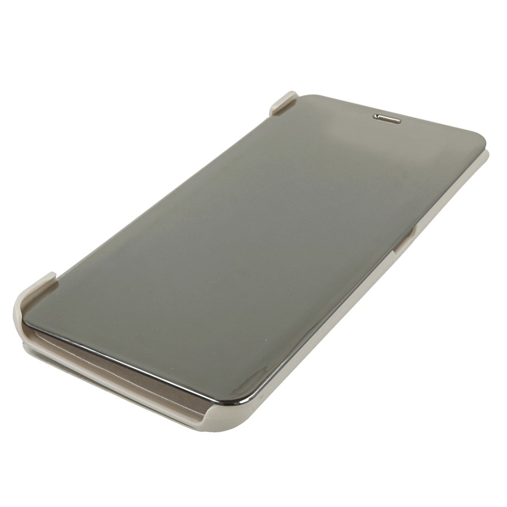 Pokrowiec etui Inteligentne Clear View srebrne SAMSUNG Galaxy A80