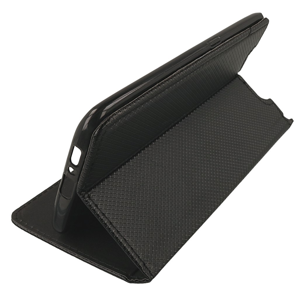 Pokrowiec etui z klapk Magnet Book czarne SAMSUNG Galaxy A80 / 4
