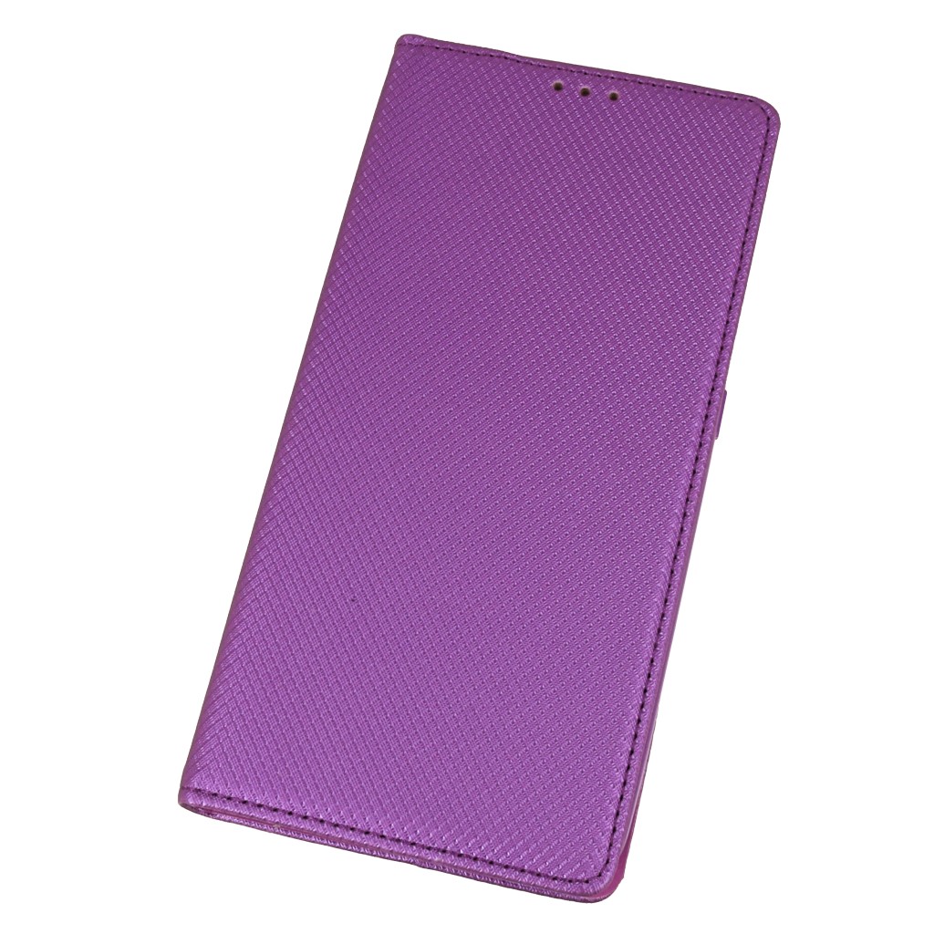 Pokrowiec etui z klapk Magnet Book fioletowe SAMSUNG Galaxy A80 / 2